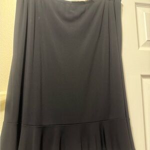 Apostrophe Classic Black Maxi Skirt